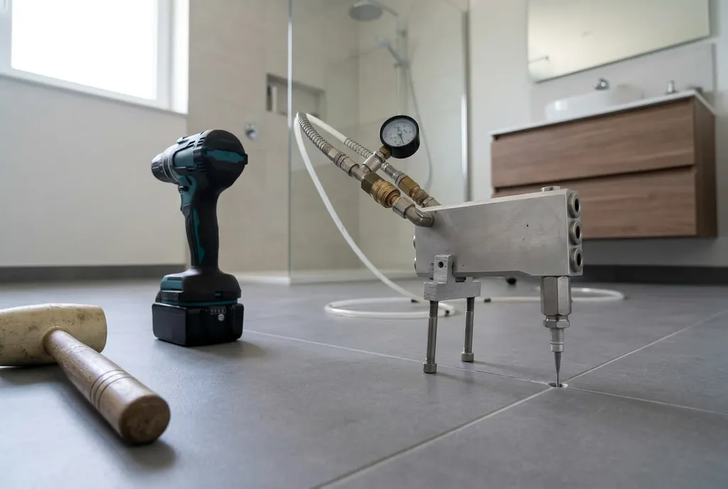 Kitbedrijf Vaassen – holle tegels injecteren