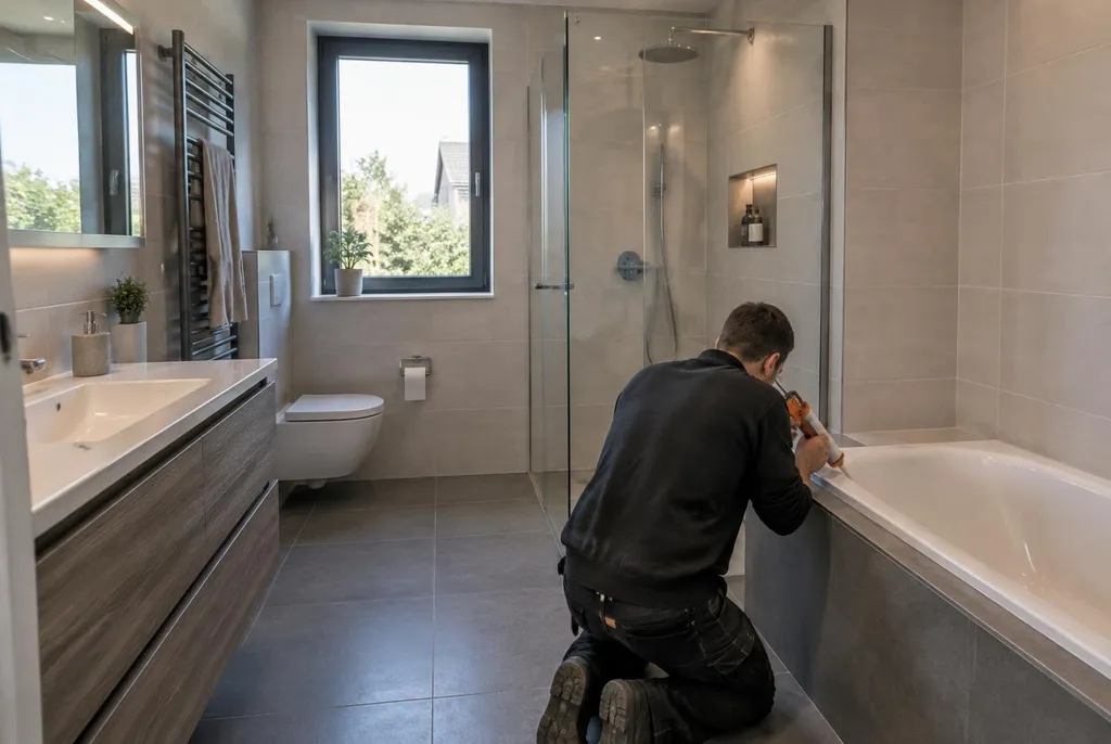 Kitbedrijf Vaassen – badkamer kit vervangen bij de douche
